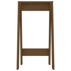   Sgabelli 2 pz Miele 40x40x75 cm in Legno Massello di Pino