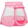 vidaXL Tenda da Gioco per Bambini Rosa con 250 Palline 102x102x82 cm