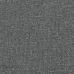   Sgabello Portaoggetti Grigio Scuro 45x45x49 cm in Tessuto