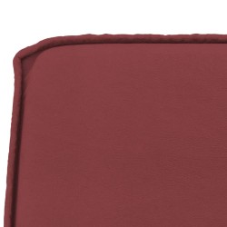 Panca Rosso Vino 100x75x76 cm in Similpelle