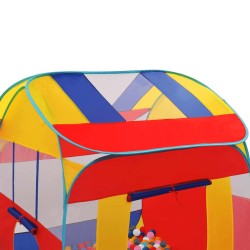 vidaXL Tenda da Gioco con 550 Palline 123x120x126 cm