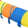 vidaXL Tunnel Gioco Bambini 250 Palline Multicolore 245 cm Poliestere