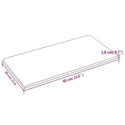 vidaXL Pannelli Murali 12 pz Neri 60x30 cm Similpelle 2,16 m²