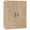   Mobile Pensile Rovere Sonoma 69,5x34x90 cm in Legno Ingegnerizzato