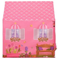 vidaXL Tenda da Gioco per Bambini Rosa con 250 Palline 69x94x104 cm