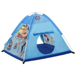 vidaXL Tenda da Gioco per Bambini Blu con 250 Palline 120x120x90 cm