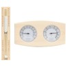   Set Timer Igrotermografo e Clessidra Sauna 2 in 1 Massello Pino