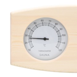   Set Timer Igrotermografo e Clessidra Sauna 2 in 1 Massello Pino