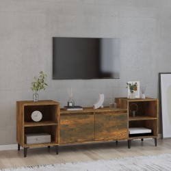   Mobile TV Rovere Fumo 160x35x55 cm in Legno Ingegnerizzato