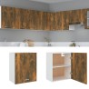 vidaXL Mobile Pensile Rovere Fumo 50x31x60 cm in Legno ingegnerizzato