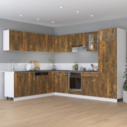 vidaXL Mobile Pensile Rovere Fumo 50x31x60 cm in Legno ingegnerizzato