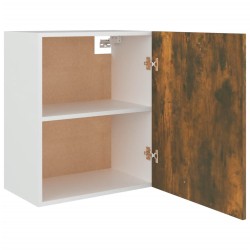 vidaXL Mobile Pensile Rovere Fumo 50x31x60 cm in Legno ingegnerizzato