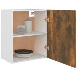 vidaXL Mobile Pensile Rovere Fumo 50x31x60 cm in Legno ingegnerizzato