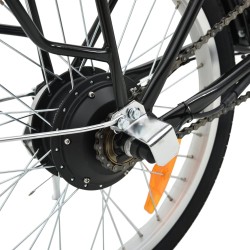 vidaXL Bici Elettrica Batteria agli Ioni di Litio in Lega di Alluminio