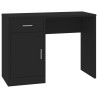   Scrivania Cassetto Nero 100x40x73cm Legno ingegnerizzato