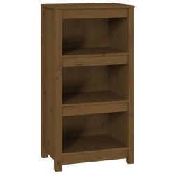   Libreria Marrone Miele 50x35x97 cm in Legno Massello di Pino