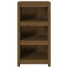   Libreria Marrone Miele 50x35x97 cm in Legno Massello di Pino