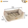 Ferplast Cuccia per Cani e Gatti Chester 50 Beige