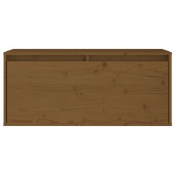   Pensile Marrone Miele 80x30x35 cm in Legno Massello di Pino