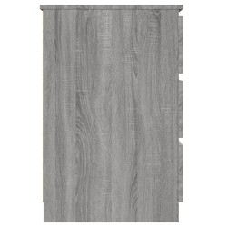   Scrivania Grigio Sonoma 140x50x77 cm in Legno Ingegnerizzato