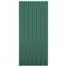   Pannelli Tetto 36pz Acciaio Verniciato a Polvere Verde 80x36 cm