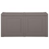   Baule per Cuscini Grigio 86x40x42 cm 85 L