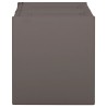   Baule per Cuscini Grigio 86x40x42 cm 85 L