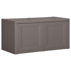   Baule per Cuscini Grigio 86x40x42 cm 85 L