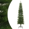 Albero di Natale Artificiale Sottile con Base 210 cm PE