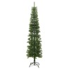 Albero di Natale Artificiale Sottile con Base 240 cm PE