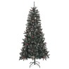   Albero di Natale Artificiale con Base Verde 240 cm PVC