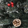   Albero di Natale Artificiale con Base Verde 240 cm PVC