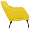 Panca Giallo Chiaro 110x76x80 cm in Tessuto