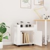   Carrello per Scrivania bianco 60x45x60 cm in Legno Ingegnerizzato