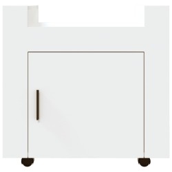   Carrello per Scrivania bianco 60x45x60 cm in Legno Ingegnerizzato