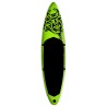 vidaXL Set Tavola Gonfiabile da SUP 320x76x15 cm Verde