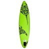 vidaXL Set Tavola Gonfiabile da SUP 320x76x15 cm Verde