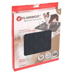 FLAMINGO Tappetino Addestramento Antiscivolo Lavabile Patsy L Grigio