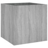 vidaXL Fioriera Grigio Sonoma 40x40x40 cm in Legno ingegnerizzato