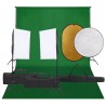   Kit per Studio Fotografico con Set Luci, Fondale e Riflettore