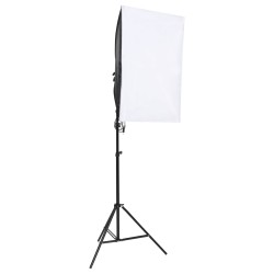   Kit per Studio Fotografico con Set Luci, Fondale e Riflettore