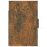   Comodini a Muro 2 pz Rovere Fumo 50x30x47 cm