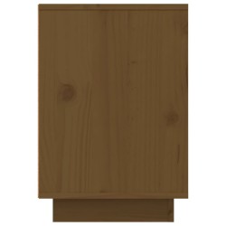   Comodini 2 pz Miele 50x34x50 cm in Legno Massello di Pino