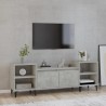   Mobile per TV Grigio Cemento 160x35x55 cm Legno ingegnerizzato