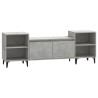   Mobile per TV Grigio Cemento 160x35x55 cm Legno ingegnerizzato