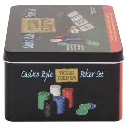 vidaXL Set di Fiches da Poker 200 pz 4 g