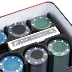 vidaXL Set di Fiches da Poker 200 pz 4 g