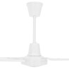 vidaXL Ventilatore da Soffitto 142 cm Bianco