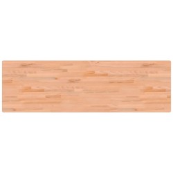 vidaXL Banco da Lavoro 180x55x81,5 cm Legno Massello Faggio e Metallo