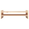   Supporto per Monitor 50x27x15 cm in Legno Massello di Pino